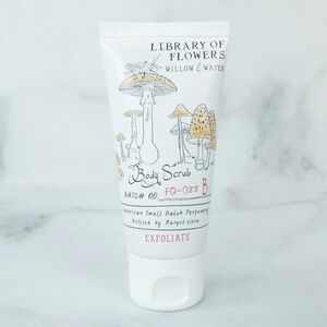 MARGOT ELENA LIBRARY OF FLOWERS Willow & Water Body Scrub Exfoliator Small Batch